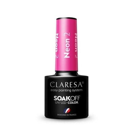Claresa Soak Off Uv/Led Neon Hybrid Nail Polish 2 5g - Maison des fragrances