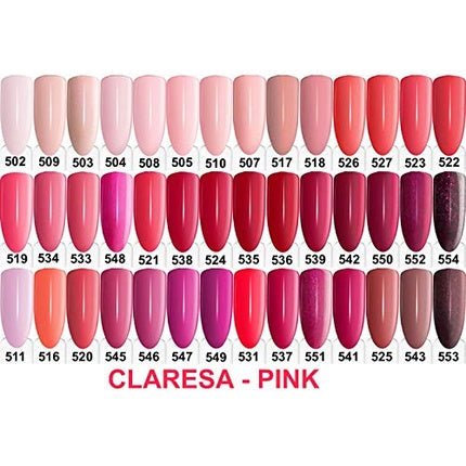 Claresa Soak Off Uv/Led Pink Hybrid Nail Polish 542 - 5g - Maison des fragrances