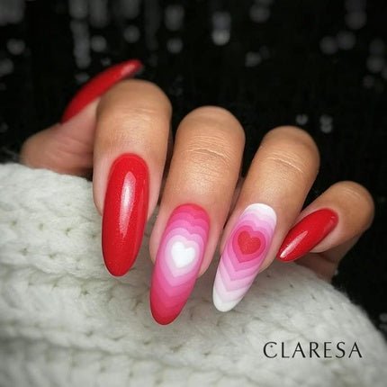 Claresa Soak Off Uv/Led Red Hybrid Nail Polish 411 5g - Maison des fragrances