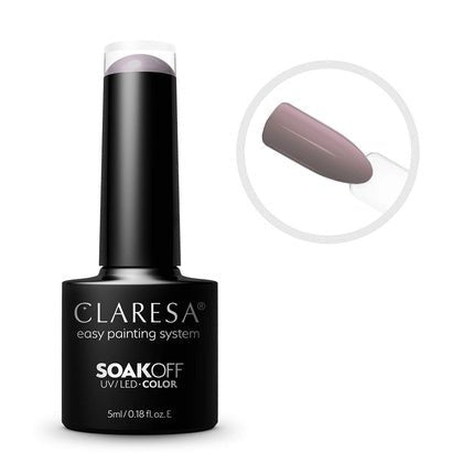 CLARESA SoakOFF UV/LED Gel Grey 210 5ml - Maison des fragrances
