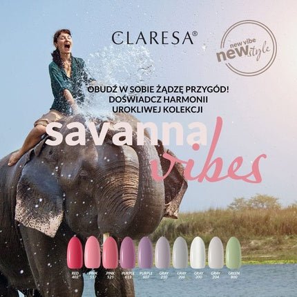 Claresa UV LED Nail Polish Collection Hybrid Manicure Soak Off - 5ml Pink Color No. 525 - Maison des fragrances
