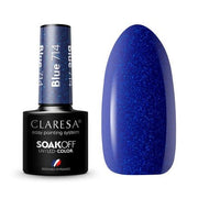 Claresa UV LED Nail Polish Collection Hybrid Manicure Soak Off - Blue Color 5ml - Maison des fragrances