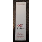 Clarins 100C Lily Everlasting Long - wear Hydrating Matte Foundation 30ml - Maison des fragrances