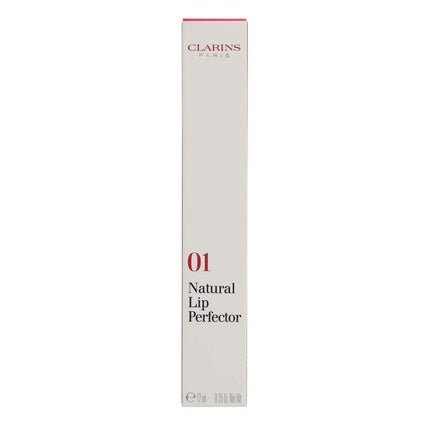 Clarins Instant Light Natural Lip Perfector - 01 Rose Shimmer - Lip Gloss - 12ml - Maison des fragrances