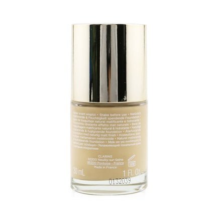Clarins Ladies Skin Illusion Velvet Natural Matifying & Hydrating Foundation - Maison des fragrances
