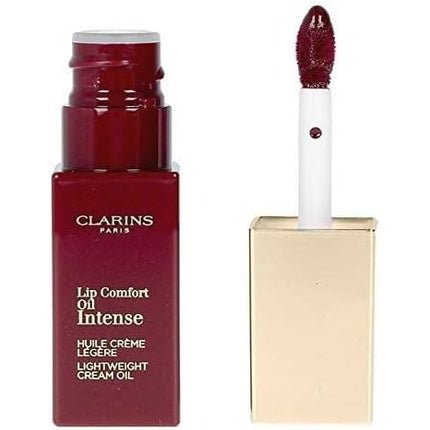 Clarins Lip Comfort Oil Intense Lipstick 08 Intense Burgundy 7ml - Maison des fragrances