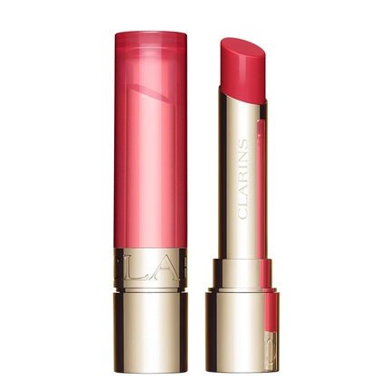 Clarins Lip Oil Balm Nourishes Hydrates and Plumps Natural Look Sheer Finish Shine Skincare Formula Natural Ingredients Hydrating Peptide 0.1 Ounce 02 Flash Pink - Maison des fragrances