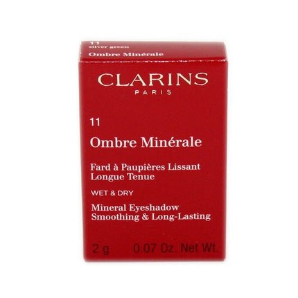 Clarins Mineral Eyeshadow Smoothing & Long - Lasting 2g 11 - Silver Green - Maison des fragrances
