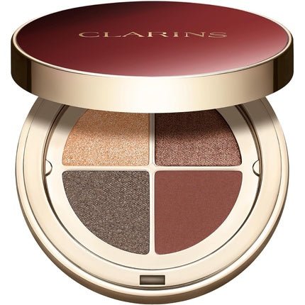 Clarins Ombre 4 Colour Eyeshadow Palette 10 Smoked Plum Gradation 4.2g - Maison des fragrances