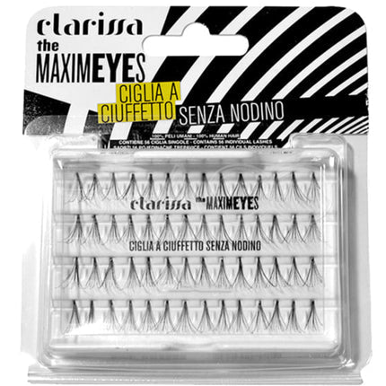 Clarissa Maximeyes Black Eyelash Clusters Knot - Free Short - Maison des fragrances