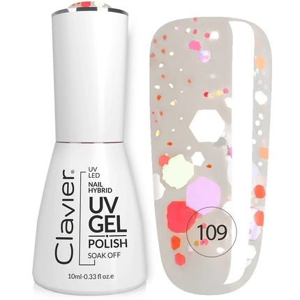 Clavier Luxury Nail Hybrid Uv Gel Hybrid Nail Polish 109 Lemon Shot 10ml - Maison des fragrances