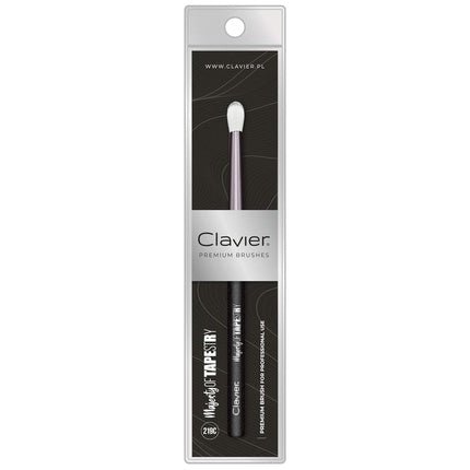 Clavier Majesty of Tapestry 219C for Precision and Correction Work around the Eye Area 18g 157mm Long Brush Head 14mm Wood Handle 104mm Metal Cap 40mm - Maison des fragrances