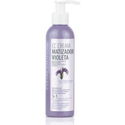 Clearé Institute Violet Mattifying CC Cream 200ml - Neutralizes Unwanted Tones in Highlights, Blondes, and Grey Tones - Maison des fragrances