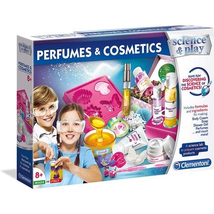 Clementoni Science Play Perfumes Cosmetics Lab For Girls Aged 8 Years Coffret (Coffret) Femme - Maison des fragrances