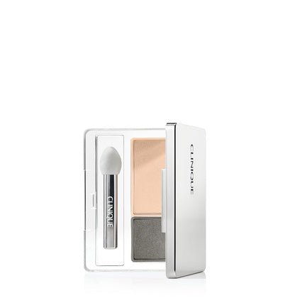 Clinique All About Shadow Duo Eye Shadow Makeup Safe For Sensitive Eyes AF Neutral Territory - Maison des fragrances