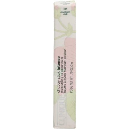 Clinique Chubby Stick Intense Moisturizing Lip Colour Balm 02 Chunkiest Chili 0.1oz - Maison des fragrances