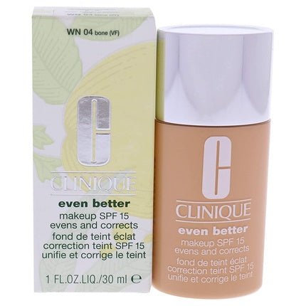Clinique Even Better Makeup SPF 15 WN 04 Bone Women Foundation 1 Fl Oz - Maison des fragrances