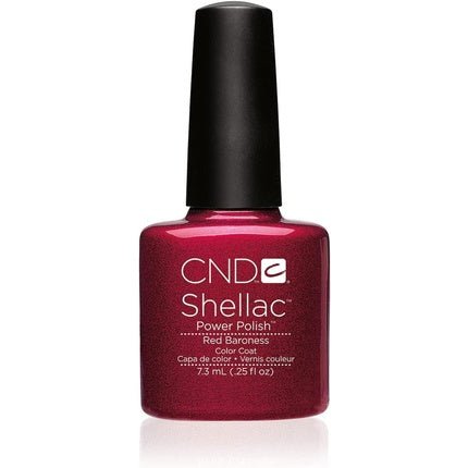 CND Shellac Red Baroness 7.3ml 0.25 fl oz. - Maison des fragrances