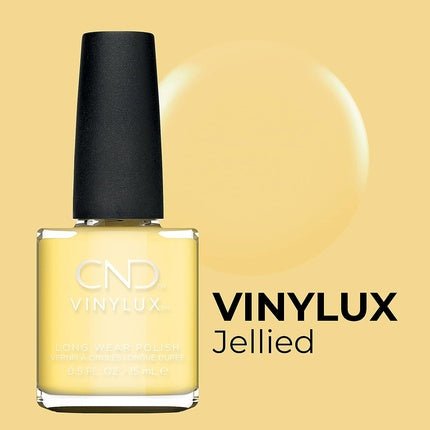 CND Vinylux Long Wear Nail Polish No Lamp Required 15ml Yellow Jellied - Maison des fragrances
