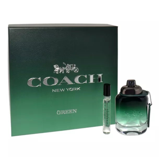 Coach Green Set - And Travel Eau de Toilette 60ml Unisexe - Maison des fragrances