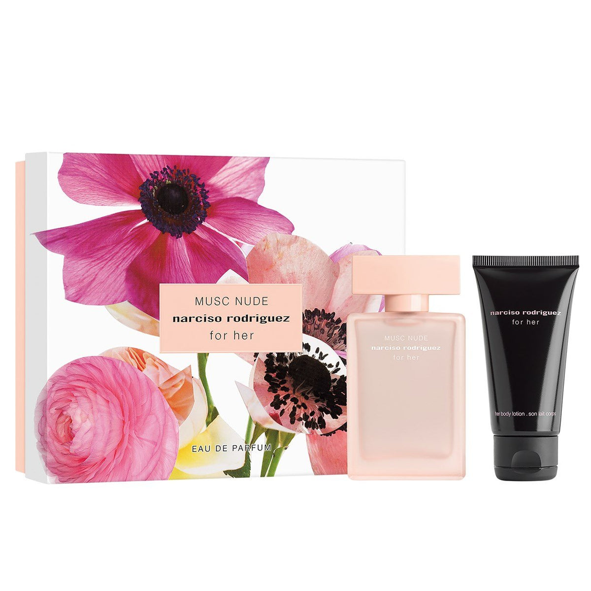 Coffret Parfum, Narciso Rodriguez, For Her Musc Nude - Maison des fragrances