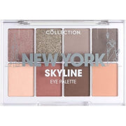 Collection Cosmetics Intensely Pigmented Colour Eye Shadow Palette with 8 Stunning Shadows Matte and Metallic Shades New York Skyline - Maison des fragrances