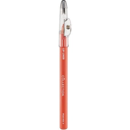 Collection Cosmetics Long - Lasting Lip Liner Pencil with Sharpener Peaches - Maison des fragrances