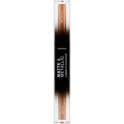 Collection Cosmetics Matte and Metallic Liquid Duo Eyeshadow Highly Pigmented Shades Roof Taupe Bar and Skyline - Maison des fragrances