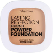 Collection Lasting Perfection Buildable Powder Foundation Medium Coverage Lightweight Feel Matte Finish Buttermilk 7.5g - Maison des fragrances
