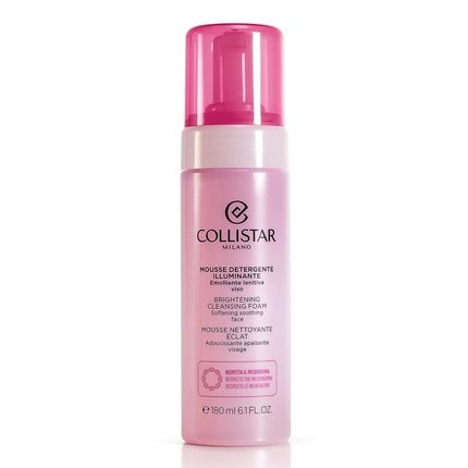 Collistar Brightening Cleansing Mousse Soothing Facial Cleanser 180ml - Maison des fragrances