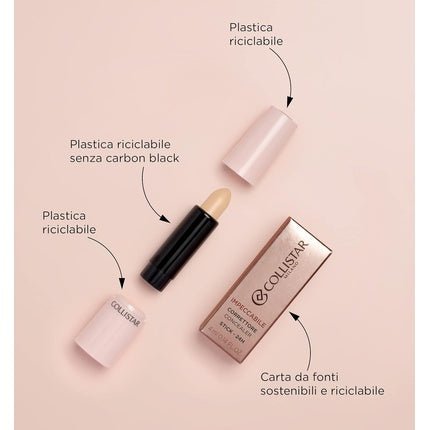 Collistar Impeccable Concealer Stick Refill No.4 Sand 4ml - Maison des fragrances