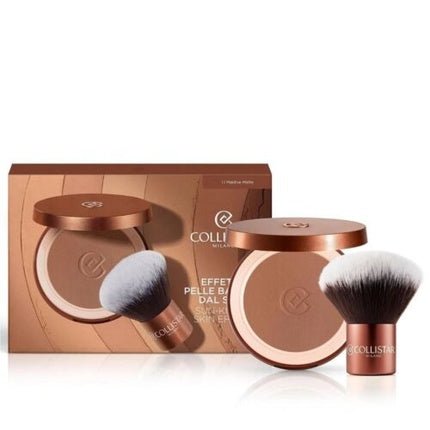 COLLISTAR Terra Tanning Bed Effect Silk 1.1 Maldives Matte with Kabuki Brush - Maison des fragrances