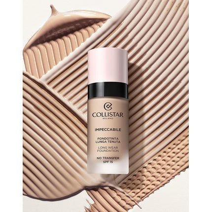 Collistar Unavoidable Foundation Long Lasting No Transfer SPF 15 30ml - Shade 4G Golden Sand - Maison des fragrances