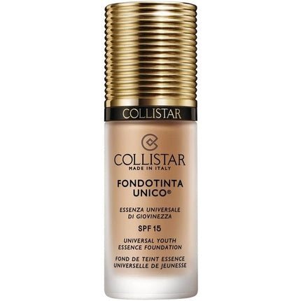 Collistar Unico Foundation LSF15 Nude Rosé Foundation with Global Anti - Ageing Effect 30ml - Maison des fragrances