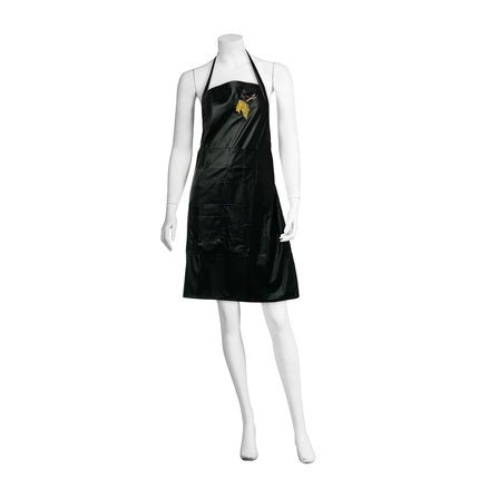 Comair Gold Design Dyeing Apron with Embroidery Black - Maison des fragrances