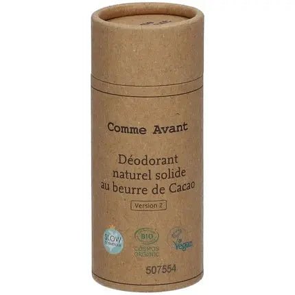 Comme Avant Natural Solid Deodorant With Cocoa Butter 50 G Unisexe - Maison des fragrances