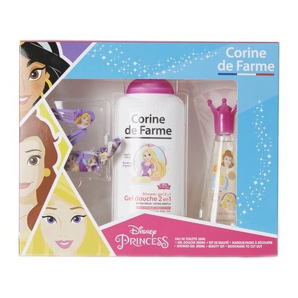 Corine de Farme Disney Princess Gift Set and Shower Gel with Hair Clips and Bracelet Coffret (Coffret) Mixte 30ml - Maison des fragrances