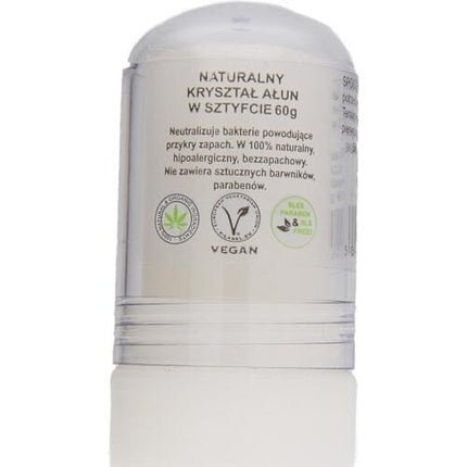 Cosmelogia Biomika Soap Deo Crystal Alum Stick 6016 Natural Deodorant Crystal Stick Déodorant (Déo) Mixte 60g - Maison des fragrances