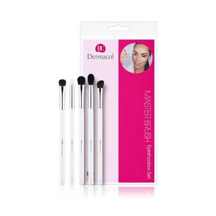 Cosmetic Brush Set with Case and Master Brush (Eyeshadow Set) - Maison des fragrances