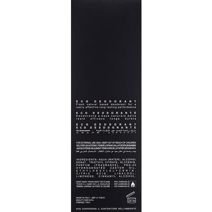 Costume National Scent Eco Intense Deodorant Déodorant (Déo) Mixte - Maison des fragrances