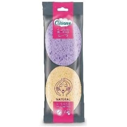Cotoneve Natural Visage Cellulose Facial Cleansing Sponges - Maison des fragrances