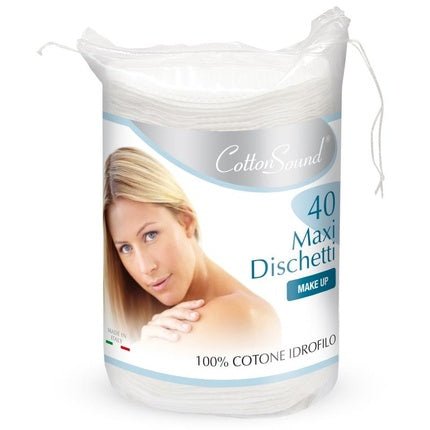 Cotton Sound Dischetti Maxi Struccanti 40 Pezzi Makeup Remover Pads - Maison des fragrances