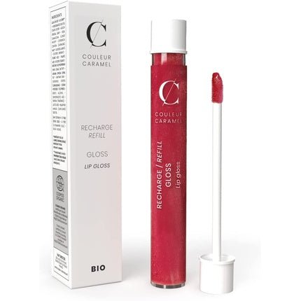 Couleur Caramel Bio Gloss Refill 805 Pearly Raspberry Red - Maison des fragrances