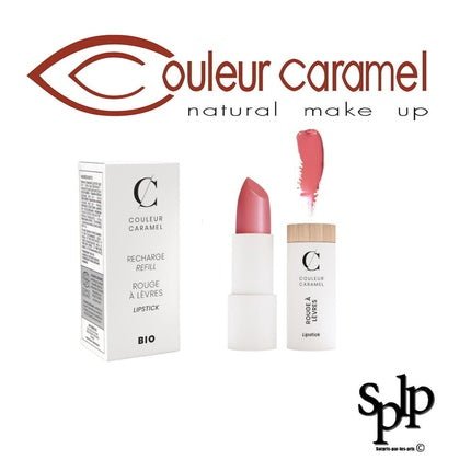 Couleur Caramel Organic Lipstick N°504 Rose Dusty - New in Box - Maison des fragrances