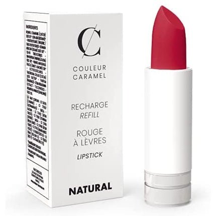 Couleur Caramel Organic & Vegan Matte Lipstick Refill 122 Currant Red - Maison des fragrances