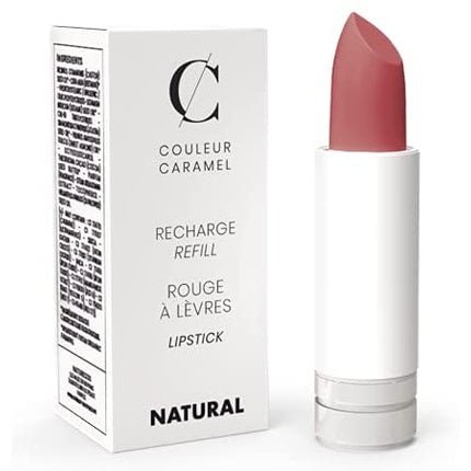 Couleur Caramel Organic & Vegan Matte Lipstick Refill 126 Rose Beige - Maison des fragrances
