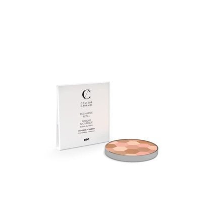 Couleur Caramel Refill for Organic & Vegan Mosaic Powder 232 Light Shade - Maison des fragrances