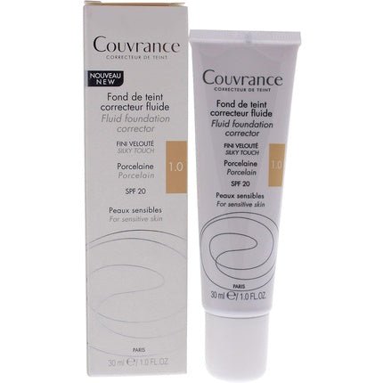 COUVRANCE Fluid Makeup 01 Porcelain 30ml - Maison des fragrances