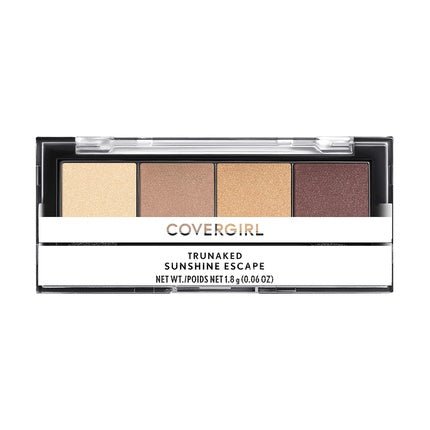 Covergirl truNAKED Quad Eyeshadow Palette Sunshine Escape 0.06 Ounce - Maison des fragrances