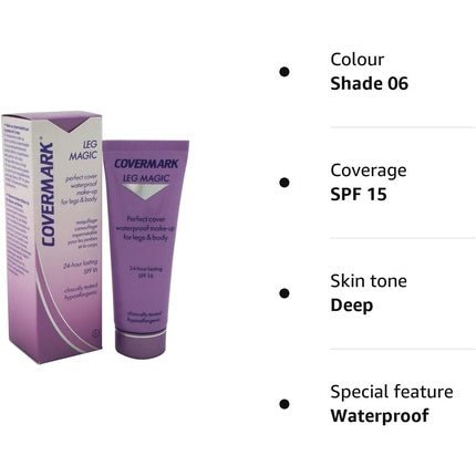 Covermark Leg Magic 50ml Shade 06 - Maison des fragrances